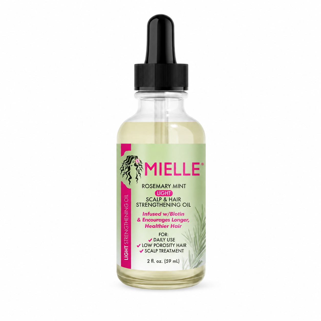 Mielle hair oil con biotina